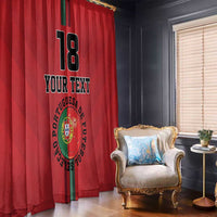 Custom Portugal Football Window Curtain A Selecao das Quinas