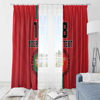 Custom Portugal Football Window Curtain A Selecao das Quinas