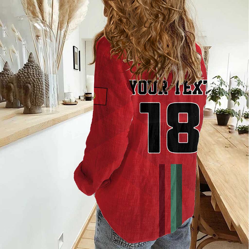 Custom Portugal Football Women Casual Shirt A Selecao das Quinas