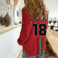 Custom Portugal Football Women Casual Shirt A Selecao das Quinas