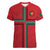Custom Portugal Football Women V-Neck T-Shirt A Selecao das Quinas