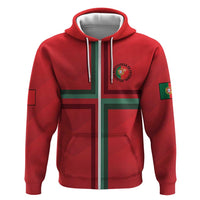 Custom Portugal Football Zip Hoodie A Selecao das Quinas