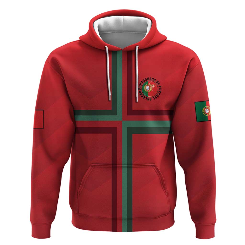 Custom Portugal Football Zip Hoodie A Selecao das Quinas