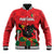 Custom Portugal Football Baseball Jacket Barcelos Rooster Mascot Dynamic Style