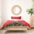 Custom Portugal Football Bedding Set Barcelos Rooster Mascot Dynamic Style