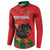 Custom Portugal Football Button Sweatshirt Barcelos Rooster Mascot Dynamic Style