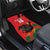 Custom Portugal Football Car Mats Barcelos Rooster Mascot Dynamic Style
