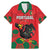 Custom Portugal Football Family Matching Mermaid Dress and Hawaiian Shirt Barcelos Rooster Mascot Dynamic Style
