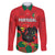 Custom Portugal Football Family Matching Puletasi and Hawaiian Shirt Barcelos Rooster Mascot Dynamic Style