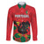 Custom Portugal Football Family Matching Short Sleeve Bodycon Dress and Hawaiian Shirt Barcelos Rooster Mascot Dynamic Style