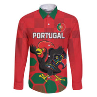 Custom Portugal Football Family Matching Summer Maxi Dress and Hawaiian Shirt Barcelos Rooster Mascot Dynamic Style