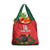 Custom Portugal Football Grocery Bag Barcelos Rooster Mascot Dynamic Style