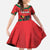 Custom Portugal Football Kid Short Sleeve Dress Barcelos Rooster Mascot Dynamic Style