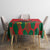 Custom Portugal Football Tablecloth Barcelos Rooster Mascot Dynamic Style