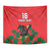 Custom Portugal Football Tapestry Barcelos Rooster Mascot Dynamic Style