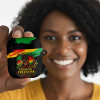Juneteenth Rooted in Freedom AirPods Case Black Pride African Queen