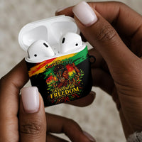 Juneteenth Rooted in Freedom AirPods Case Black Pride African Queen