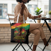 Juneteenth Rooted in Freedom Tote Bag Black Pride African Queen