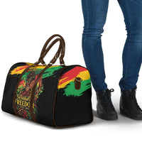 Juneteenth Rooted in Freedom Travel Bag Black Pride African Queen