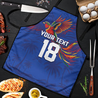Haiti Heritage Football 2026 Custom Apron Hispaniolan Trogon Bird