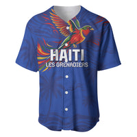 Haiti Heritage Football 2026 Custom Baseball Jersey Hispaniolan Trogon Bird