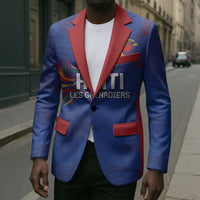 Haiti Heritage Football 2026 Custom Blazer Hispaniolan Trogon Bird