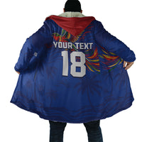 Haiti Heritage Football 2026 Custom Cloak Hispaniolan Trogon Bird