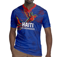 Haiti Heritage Football 2026 Custom Rugby Jersey Hispaniolan Trogon Bird