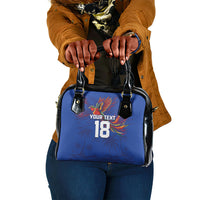 Haiti Heritage Football 2026 Custom Shoulder Handbag Hispaniolan Trogon Bird