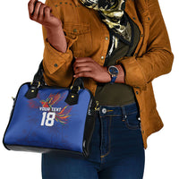 Haiti Heritage Football 2026 Custom Shoulder Handbag Hispaniolan Trogon Bird