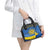 Ukraine Sunflower Peace Sign Shoulder Handbag With Folk Patterns