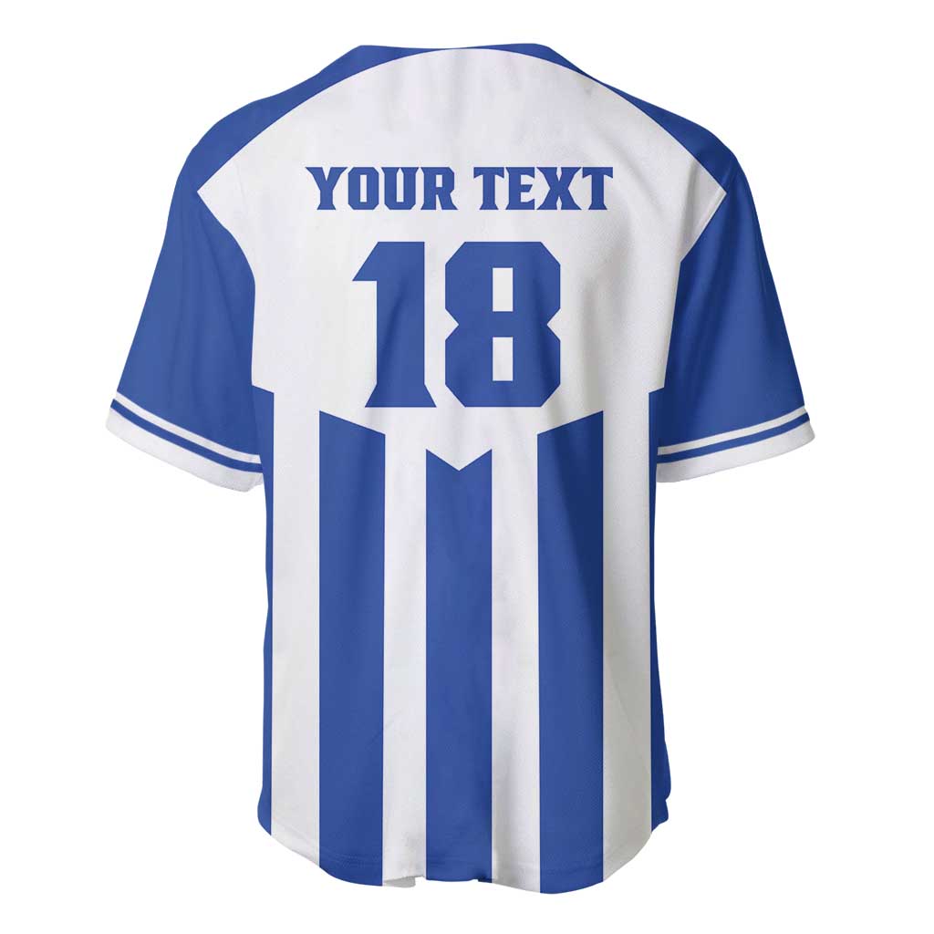 Custom Honduras Football Baseball Jersey Los Catrachos Sporty Style - Wonder Print Shop