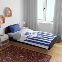 Custom Honduras Football Bedding Set Los Catrachos Sporty Style - Wonder Print Shop