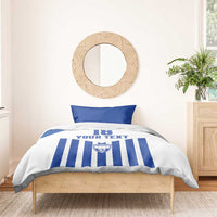 Custom Honduras Football Bedding Set Los Catrachos Sporty Style - Wonder Print Shop