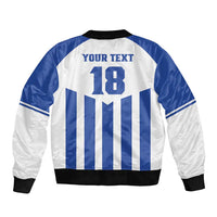 Custom Honduras Football Bomber Jacket Los Catrachos Sporty Style - Wonder Print Shop