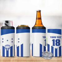 Custom Honduras Football 4 in 1 Can Cooler Tumbler Los Catrachos Sporty Style - Wonder Print Shop