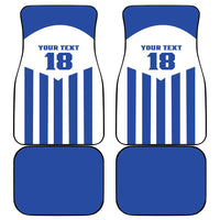 Custom Honduras Football Car Mats Los Catrachos Sporty Style - Wonder Print Shop