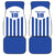 Custom Honduras Football Car Mats Los Catrachos Sporty Style - Wonder Print Shop