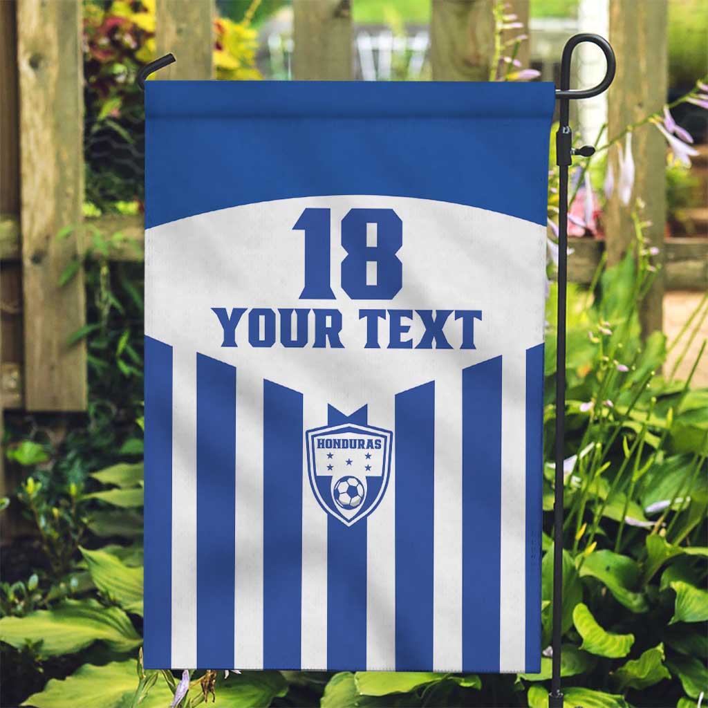 Custom Honduras Football Garden Flag Los Catrachos Sporty Style - Wonder Print Shop