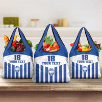 Custom Honduras Football Grocery Bag Los Catrachos Sporty Style - Wonder Print Shop