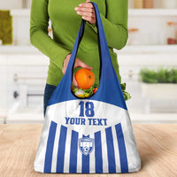 Custom Honduras Football Grocery Bag Los Catrachos Sporty Style - Wonder Print Shop