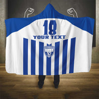 Custom Honduras Football Hooded Blanket Los Catrachos Sporty Style - Wonder Print Shop