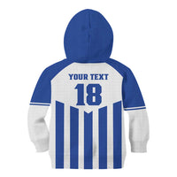 Custom Honduras Football Kid Hoodie Los Catrachos Sporty Style - Wonder Print Shop