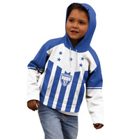 Custom Honduras Football Kid Hoodie Los Catrachos Sporty Style - Wonder Print Shop