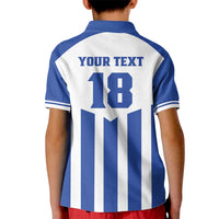 Custom Honduras Football Kid Polo Shirt Los Catrachos Sporty Style - Wonder Print Shop