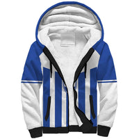 Custom Honduras Football Sherpa Hoodie Los Catrachos Sporty Style - Wonder Print Shop