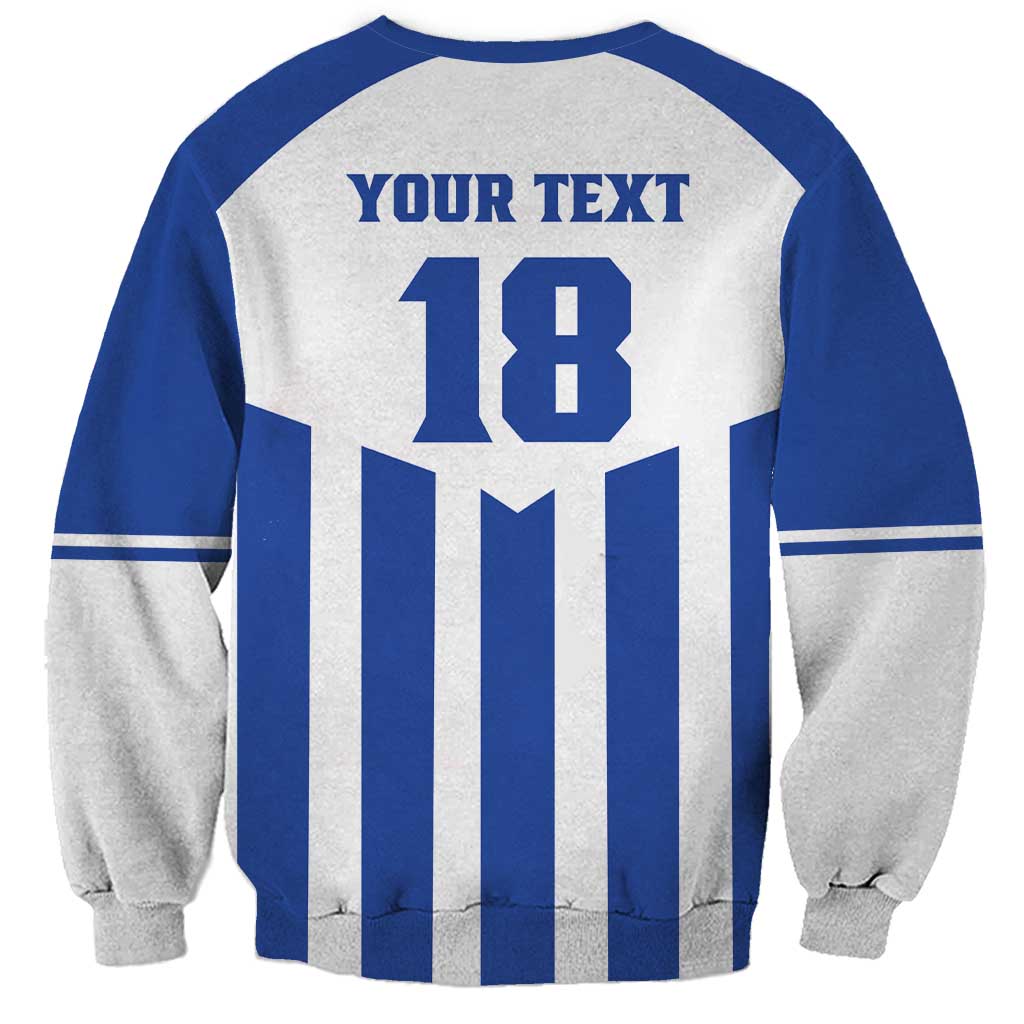 Custom Honduras Football Sweatshirt Los Catrachos Sporty Style - Wonder Print Shop