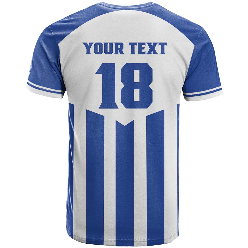 Custom Honduras Football T Shirt Los Catrachos Sporty Style - Wonder Print Shop