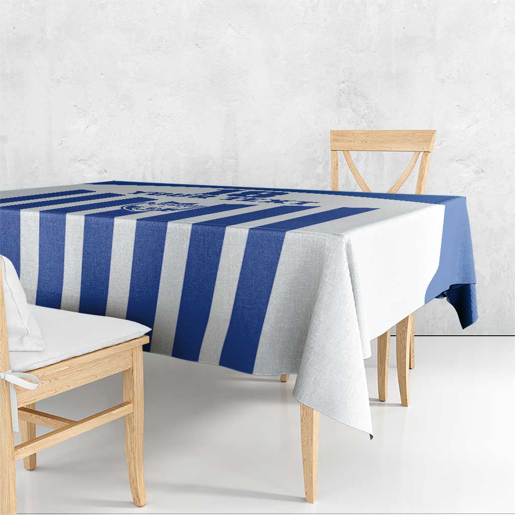 Custom Honduras Football Tablecloth Los Catrachos Sporty Style - Wonder Print Shop