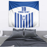 Custom Honduras Football Tapestry Los Catrachos Sporty Style - Wonder Print Shop